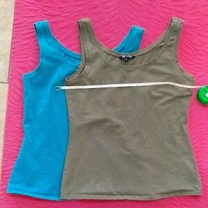 Tank two tanks from nik+ zon Cotton size petite original price 29 each